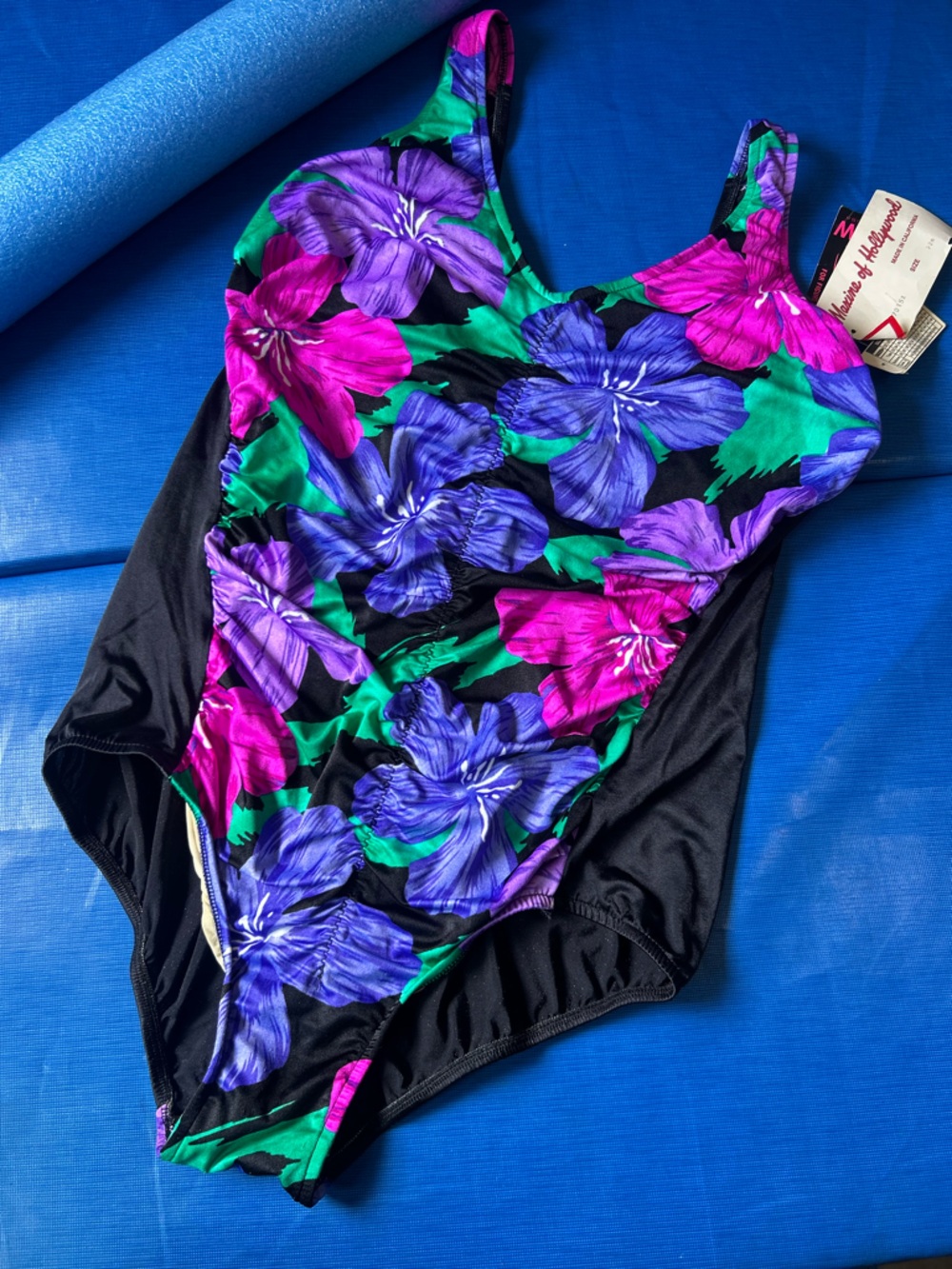 Maxine of Hollywood floral
vintage bikini size 22